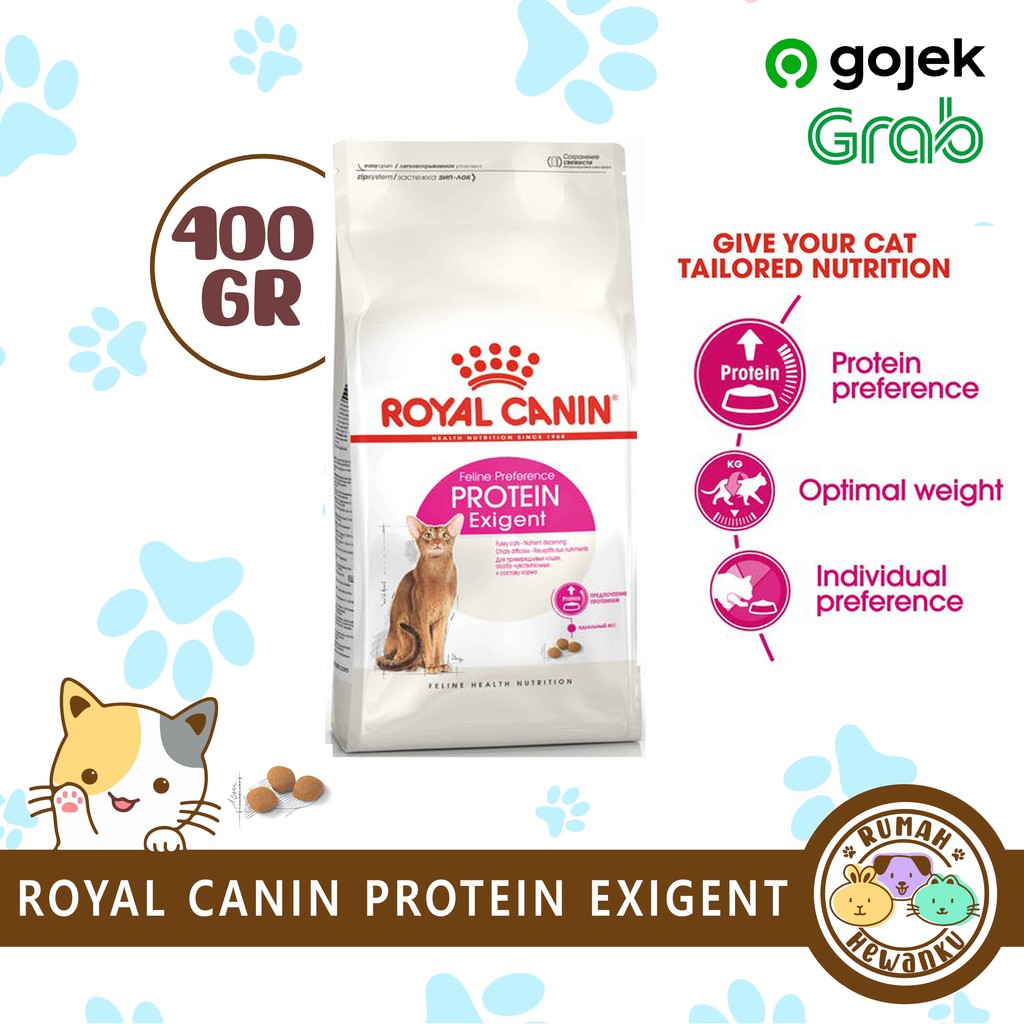 Jual Royal Canin Protein Exigent 400Gr(MAKANAN KUCING DGN 2 CAMPURAN ...