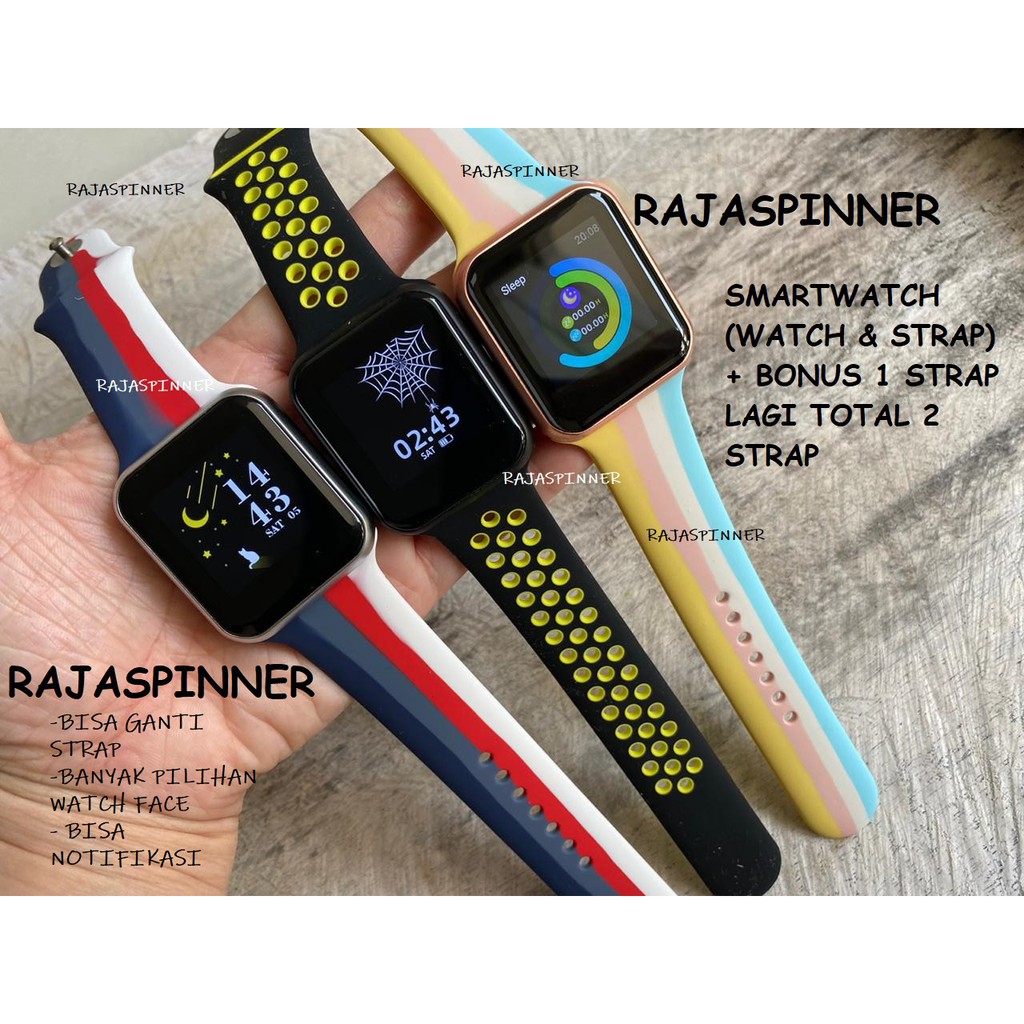 Jual IWO LTE NEW IWO LITE IWO 3 Smartwatch Apple Series Bonus Strap Shopee Indonesia