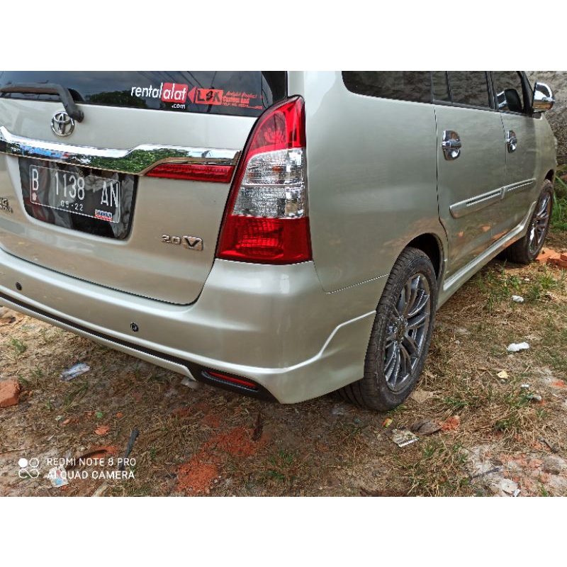 Jual Bodykit Samping Dan Belakang Innova Luxury Body Kit Toyota