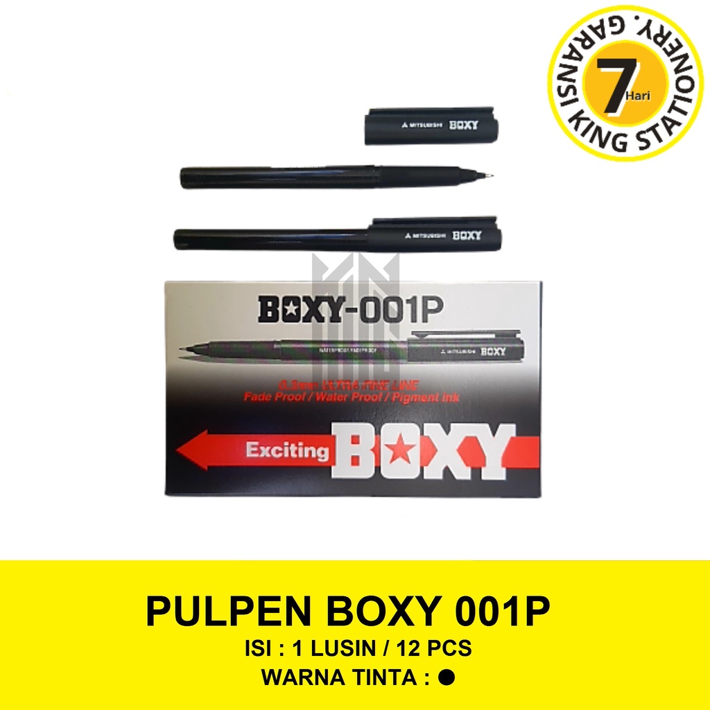 Jual PULPEN BOXY HITAM | Shopee Indonesia