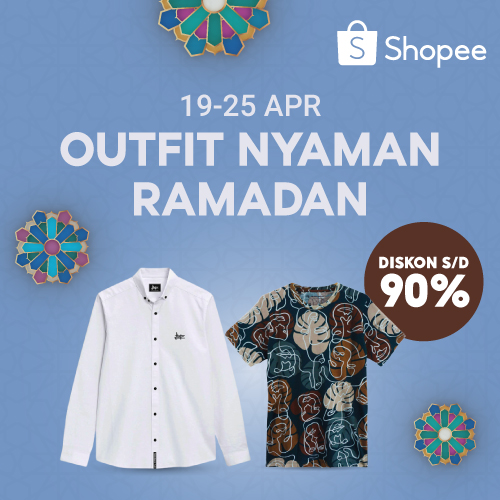 Outfit Nyaman Ramadan Diskon S/d 90%