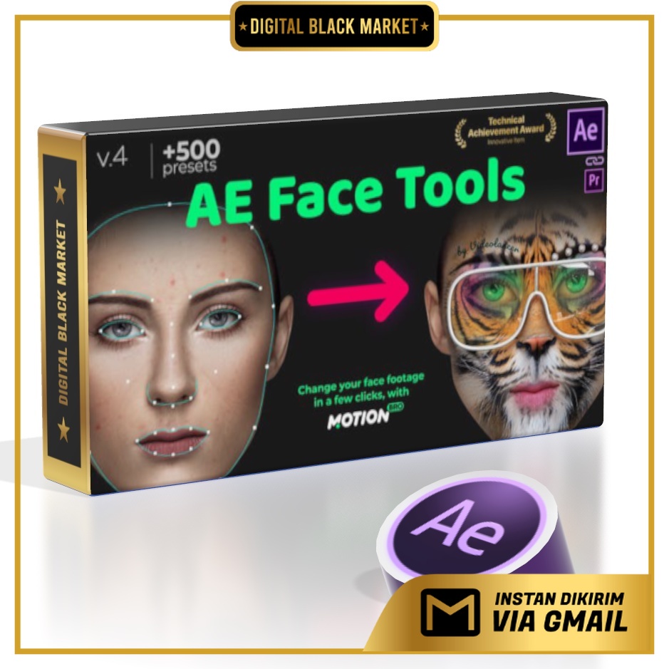 Jual Motion Bro Face Tools After Effect (Extension) Shopee Indonesia
