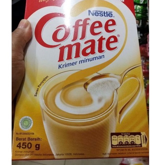 Jual NESTLE COFFEE MATE 450GRAM/KRIMER KOPI/MINUMAN RINGAN | Shopee ...