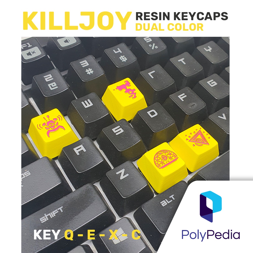 Jual Valorant Killjoy Resin Keycap / Keycaps | Shopee Indonesia