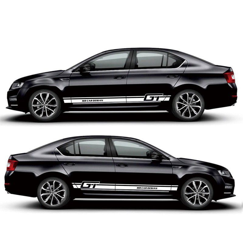 Jual stiker mobil sticker cutting mobil Corolla Vios sedan | Shopee ...