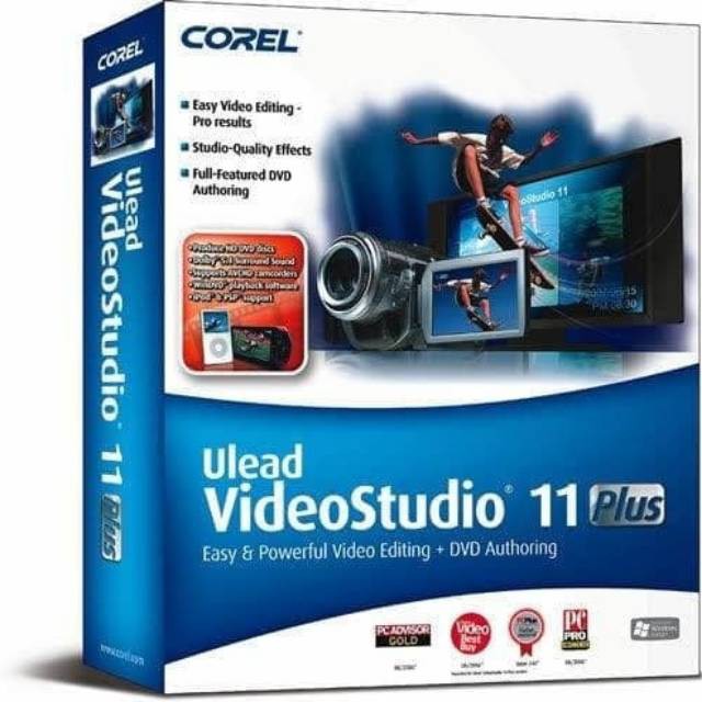 Jual Corel Ulead Video Studio 11 Plus Aplikasi Edit Video Terlengkap