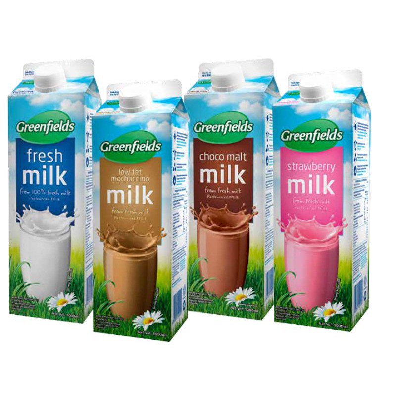 Jual Greenfield susu fresh milk 1L | Shopee Indonesia