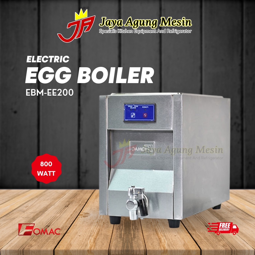 Jual MESIN PEREBUS TELUR FOMAC Egg Boiler Machine EBM-EE200 | Shopee ...