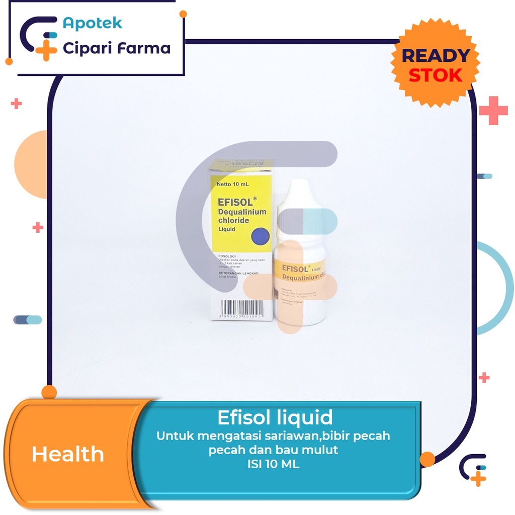 Jual Efisol Liquid Obat Kumur Untuk Sariawan | Bau Mulut | Bibir Pecah ...