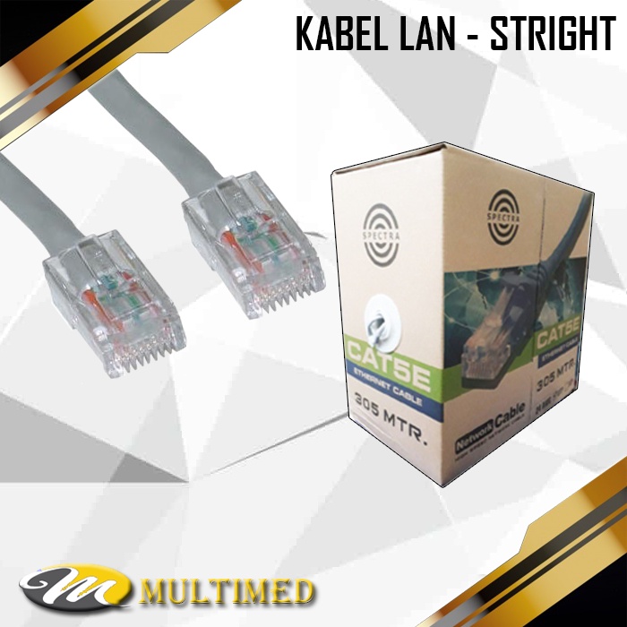 Jual KABEL LAN INTERNET STRAIGHT 1 Meter Sampai 10 Meter | Shopee Indonesia