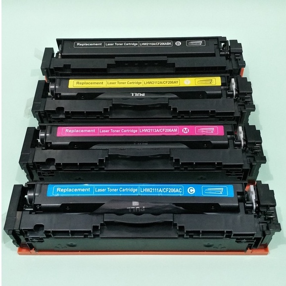 Jual Toner Cartridge Compatible 206A TANPA CHIP M255 M282 M283 M255dw ...