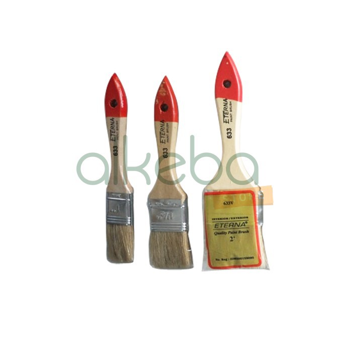Jual Kuas Kayu eterna 611 ukuran 1 inch Shopee Indonesia