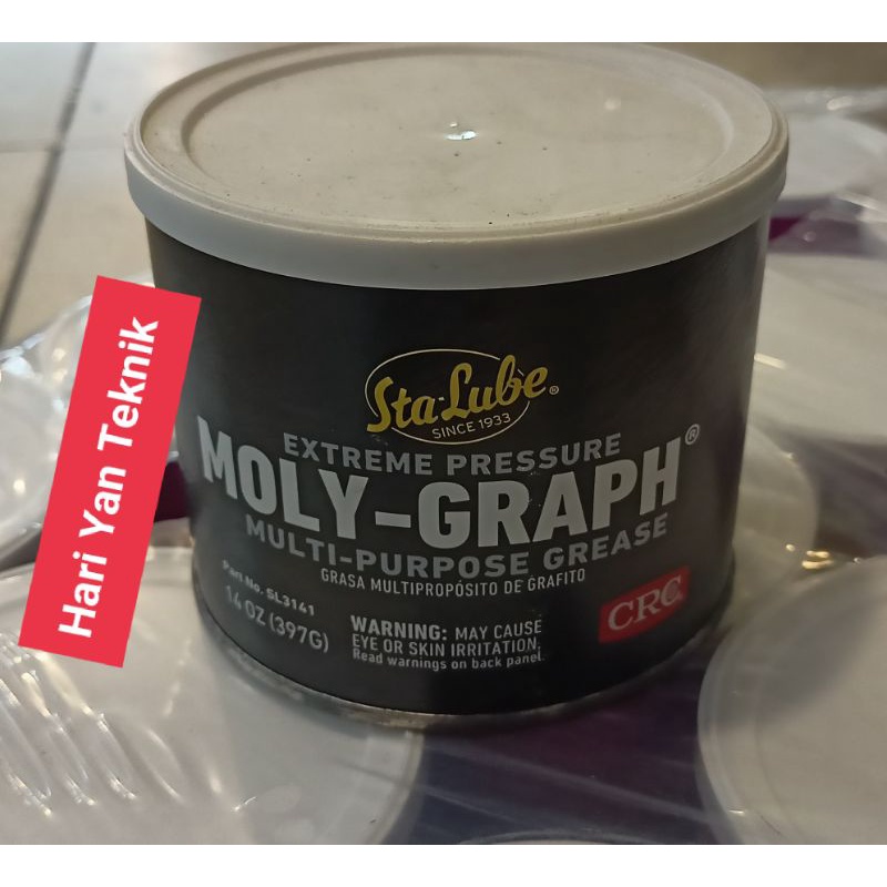 Jual Sta Lube Moly Graph Extreme pressure multi purpose lithium grease