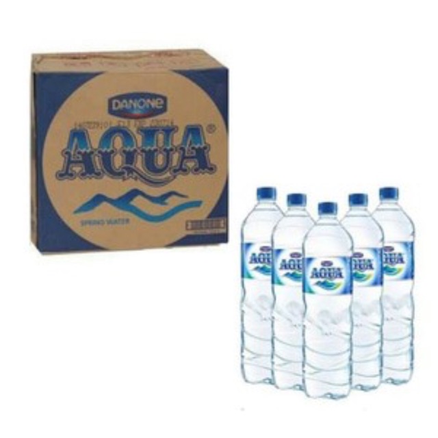 Jual Aqua Botol 1500ml X 12pcs Shopee Indonesia 3847