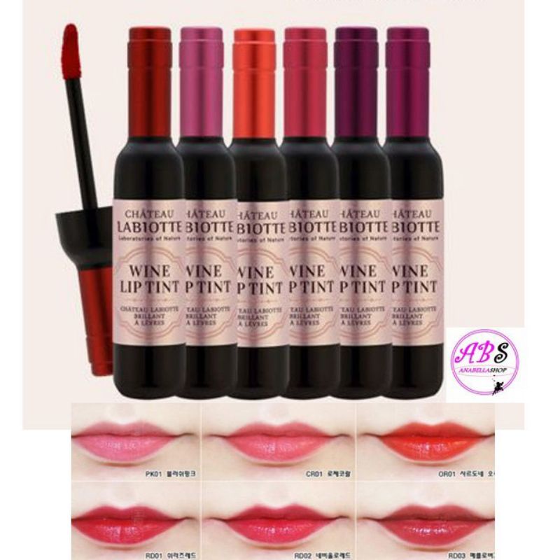 Jual CHATEU LABIOTTE WINE LIP TINT liptint Shopee Indonesia