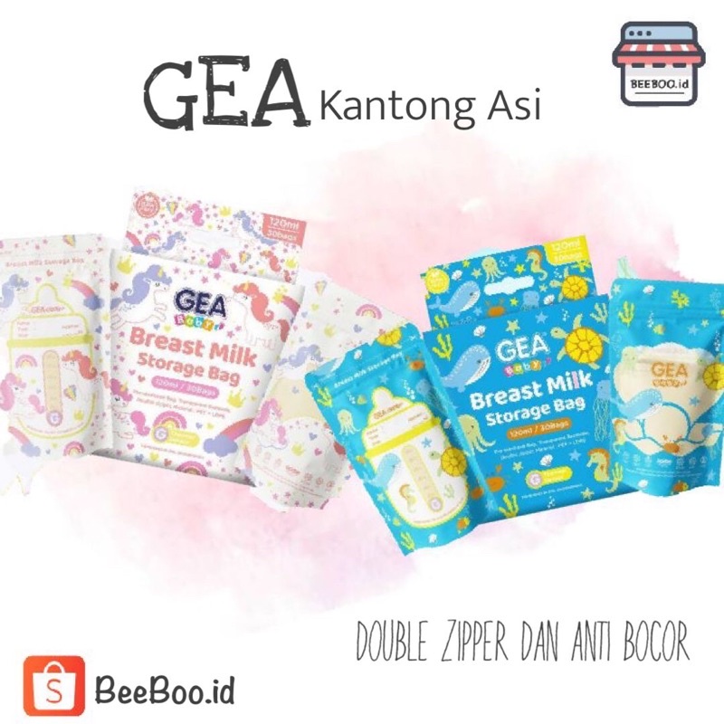 Jual Kantong Asi Gea Baby Ml Box Isi Pcs Shopee Indonesia