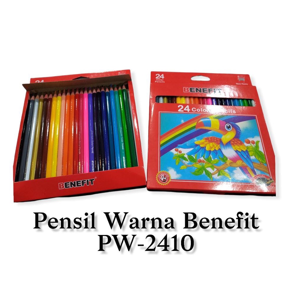 Jual Pensil Warna Benefit Panjang Warna Pw Shopee Indonesia