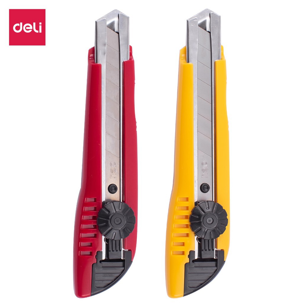 Jual Cutter Besar DELI Big Rotary Lock - E2043 | Shopee Indonesia