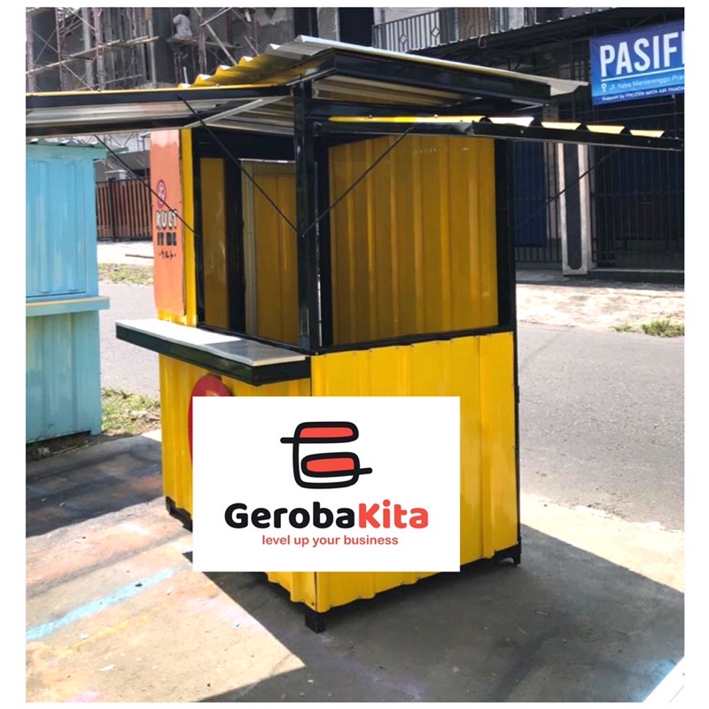 Jual Booth Container / Gerobak Kontainer / Booth Jualan | Shopee Indonesia