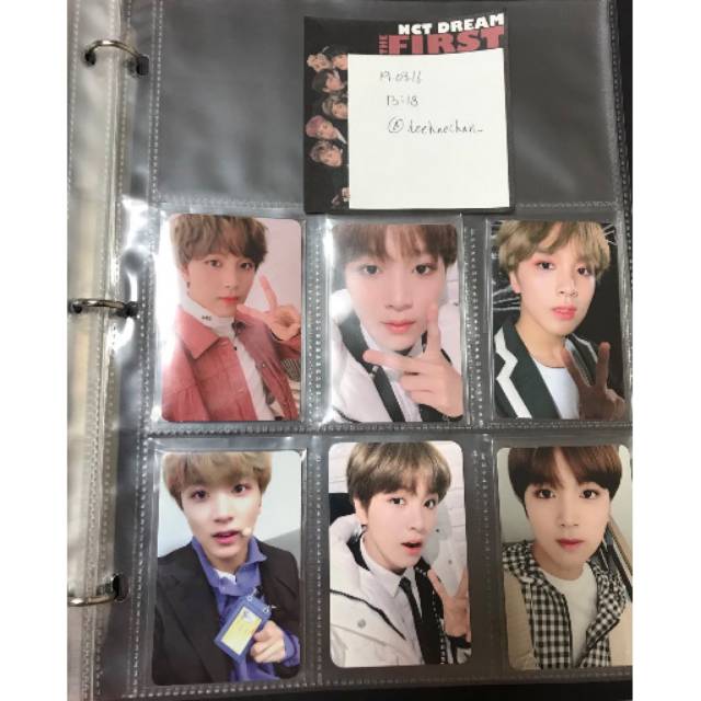 NCT DREAM HAECHAN DREAM SHOW good PHOTOCARD