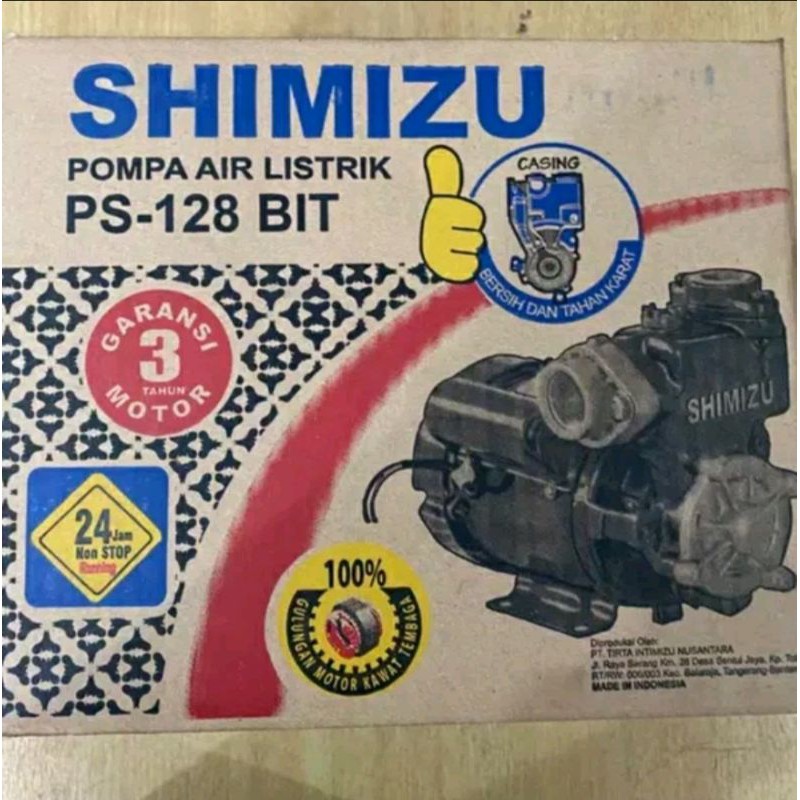 Jual POMPA SHIMIZU PS 128 BIT | Shopee Indonesia