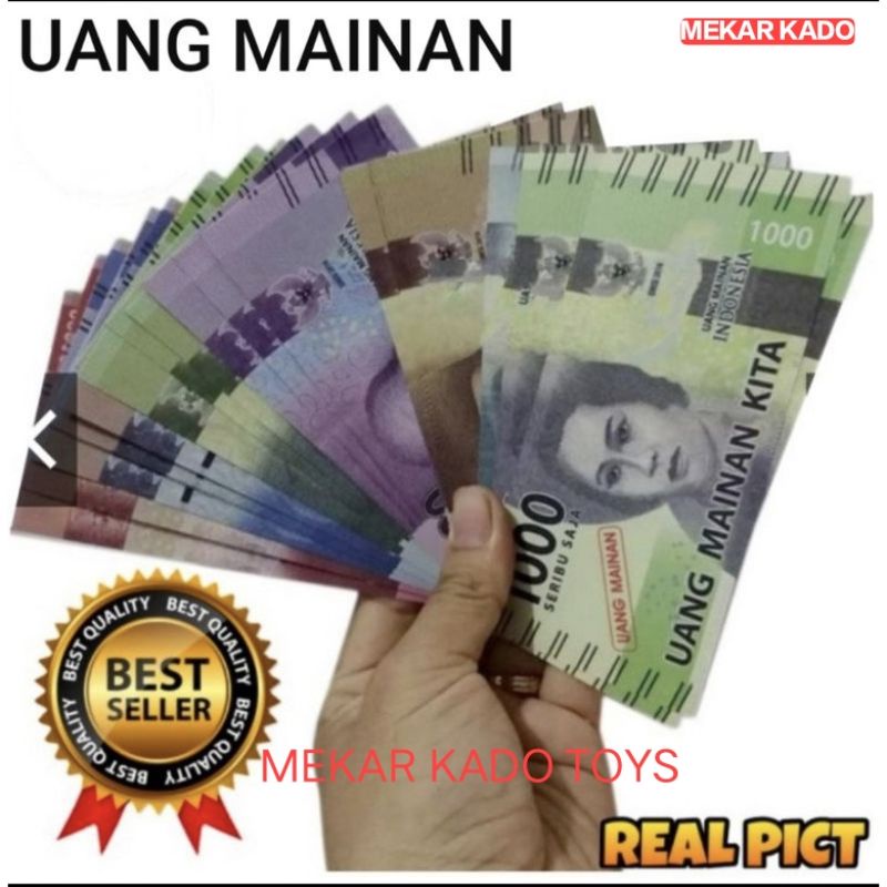 Jual Replika Uang Mainan Untuk Mahar Mainan Uang Monopoli Set Dan