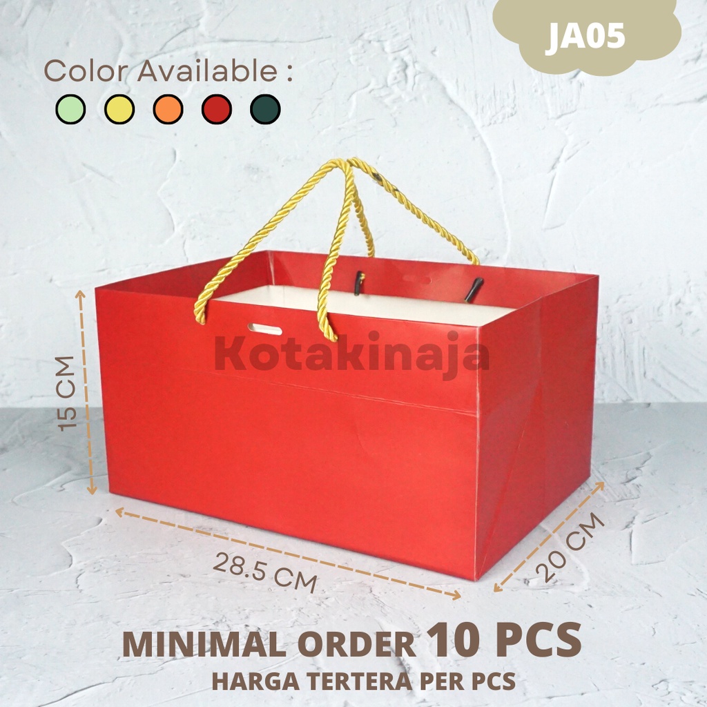 Jual Paperbag Polos Paperbag Warna Polos Paperbag Souvenir Tas Hampers Paperbag Ivory