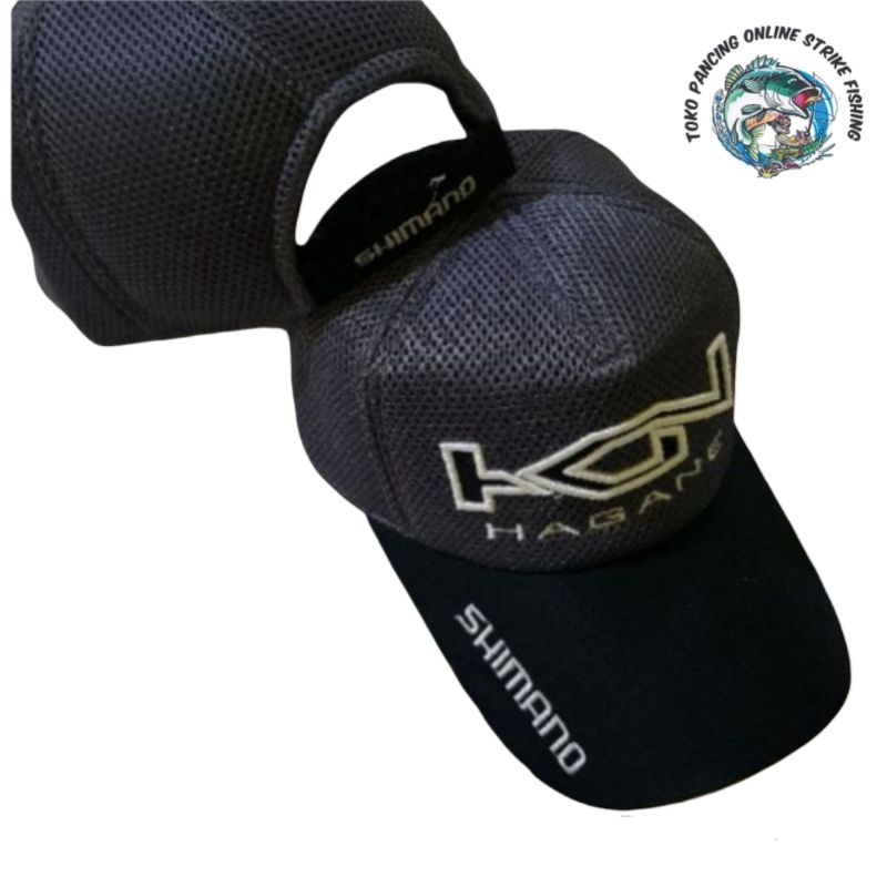 Jual TOPI PANCING / FISHING CAP SHIMANO HAGANE ORIGINAL - Kota