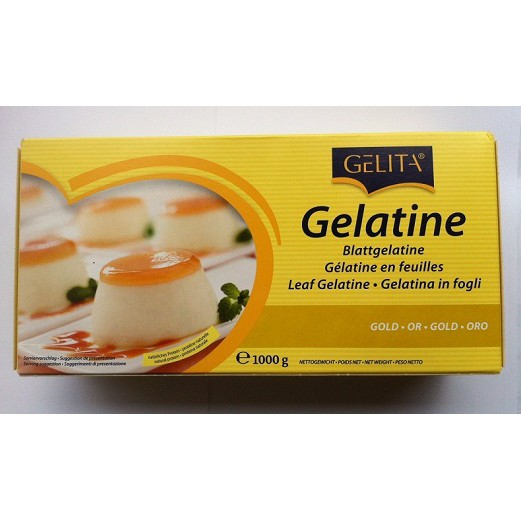 Jual GELATINE SHEET 500GRAM / GELATIN LEMBARAN HALAL 150 LEMBAR