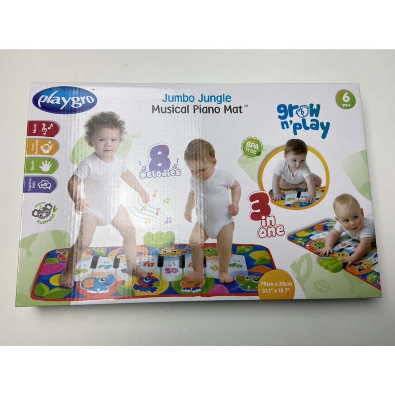 Jual Playgro Jumbo Jungle Musical Piano Mat Shopee Indonesia