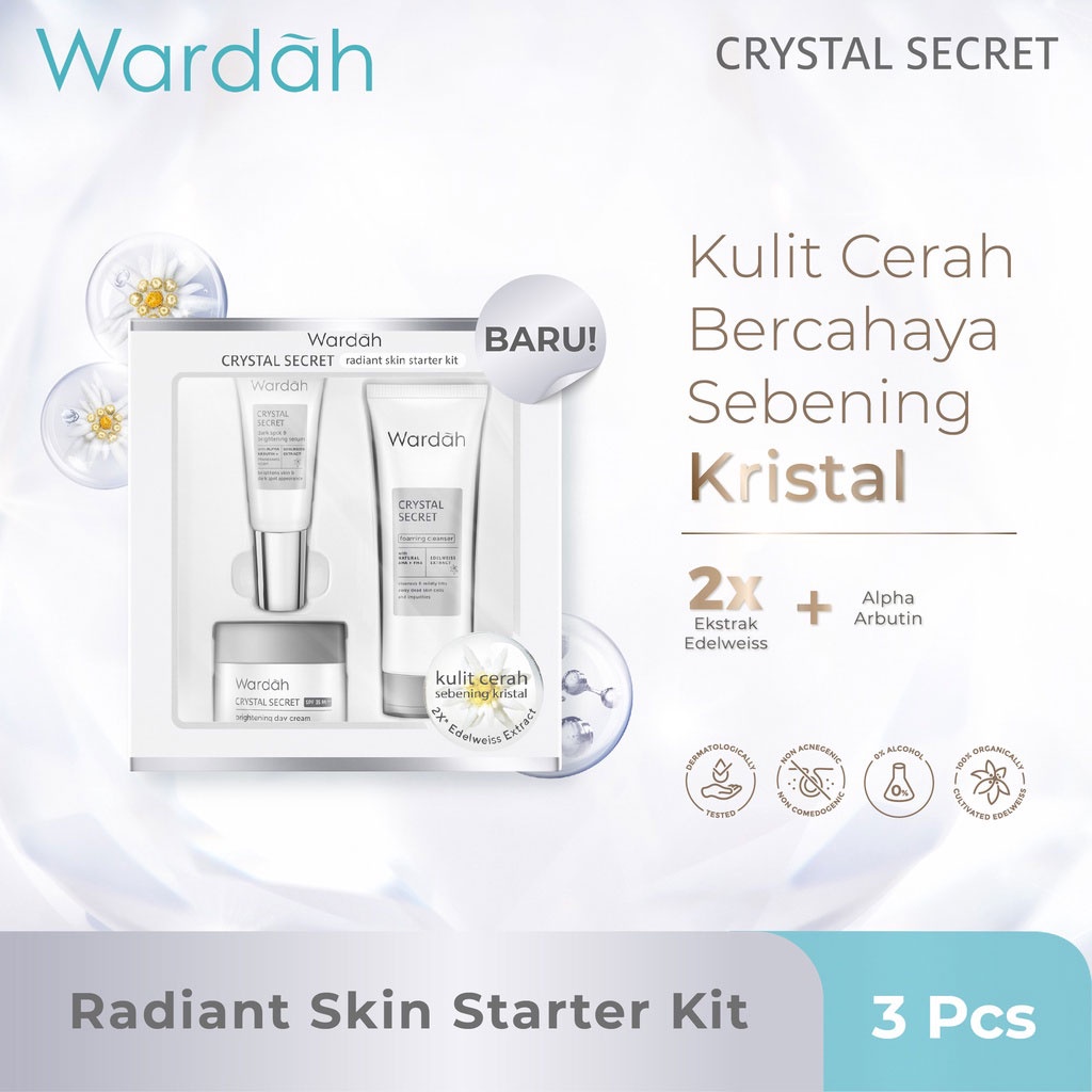 WARDAH Crystal Secret Radiant Skin Starter Kit