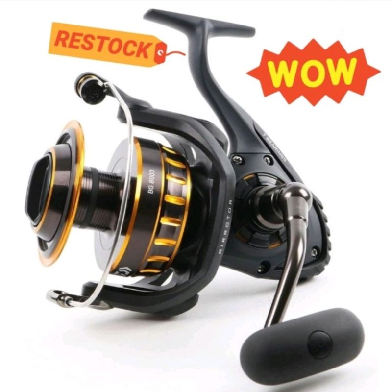 daiwa air rotor reel 23 Aird LT Spinning delivering exceptional rigidity and minimal flex even under high drag pressures Jual Reel Daiwa BG |