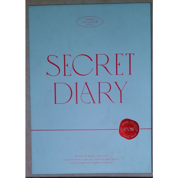 Jual [READY STOCK] IZ*ONE IZONE SECRET DIARY SPRING COLLECTION 2020 ...