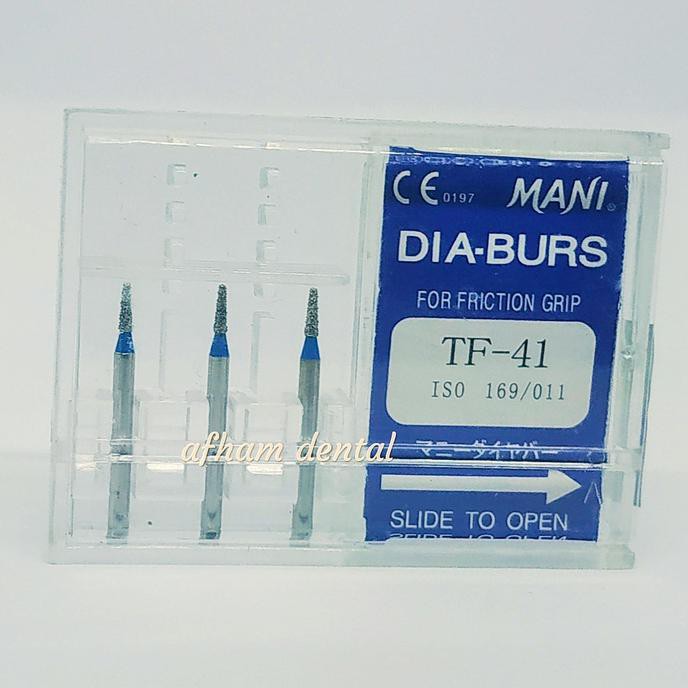 Jual DENTAL DIAMOND BUR MANI TYPE TF Shopee Indonesia