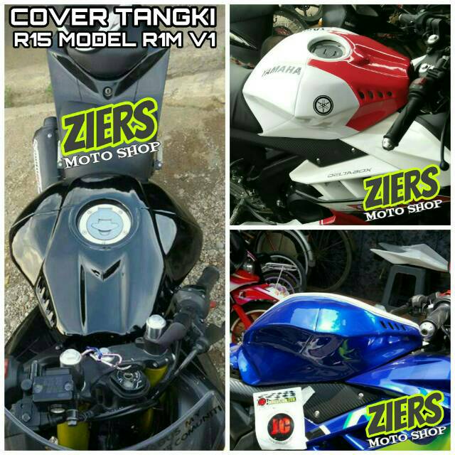 Jual cover tangki/kondom tanki yamaha R15 model R1M v1 | Shopee Indonesia
