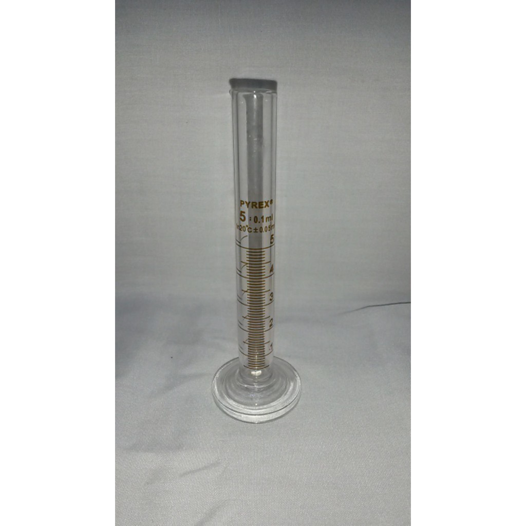 Jual Measuring Cylinder Gelas Ukur 5ml Pyrex Shopee Indonesia 9831