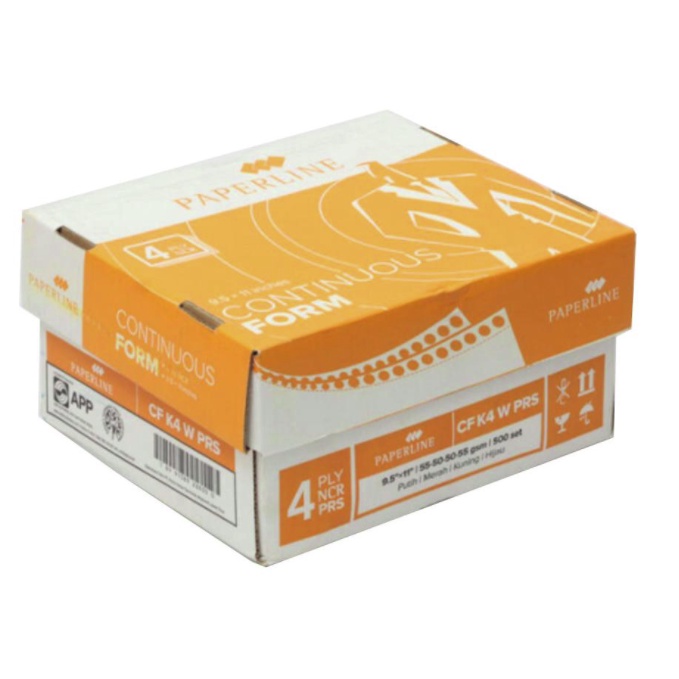Jual Continuous Form Rangkap 4 Paperline | Shopee Indonesia