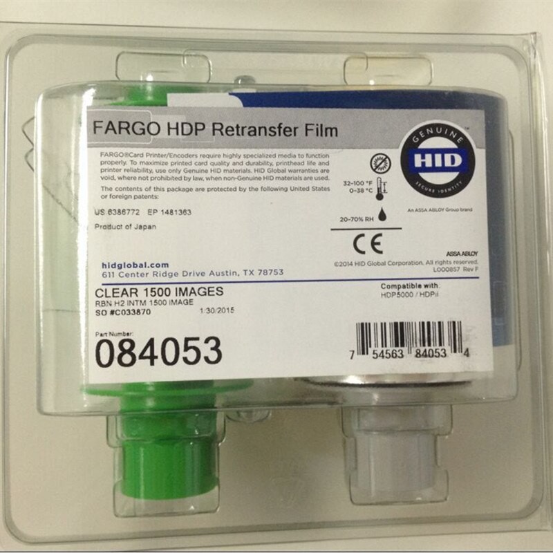 Jual Ribbon Fargo Retransfer Film HDP 5000 PN:084053 | Shopee Indonesia