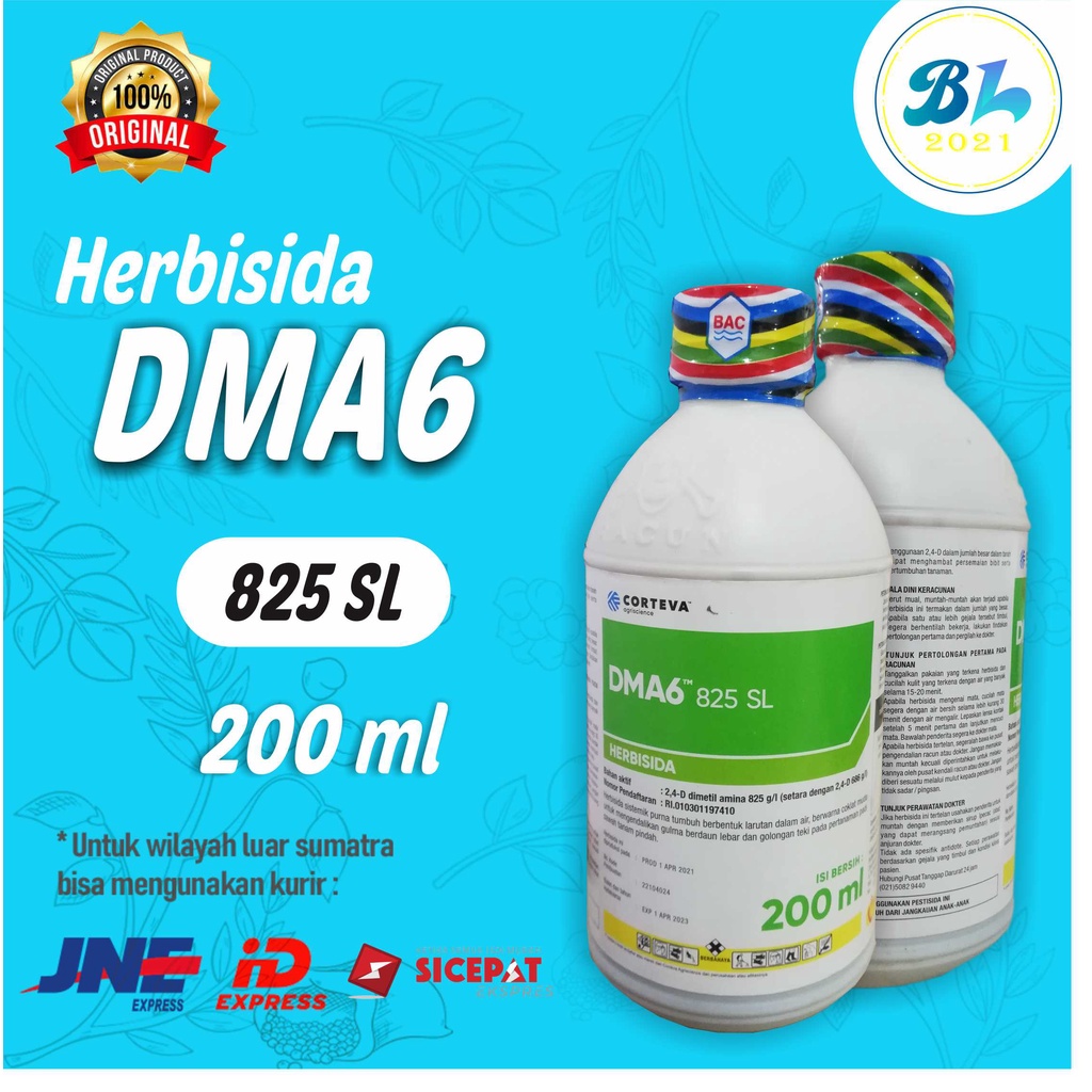 Jual Herbisida sistemik DMA-6 200ml, Herbisida rumput dan gulma ...