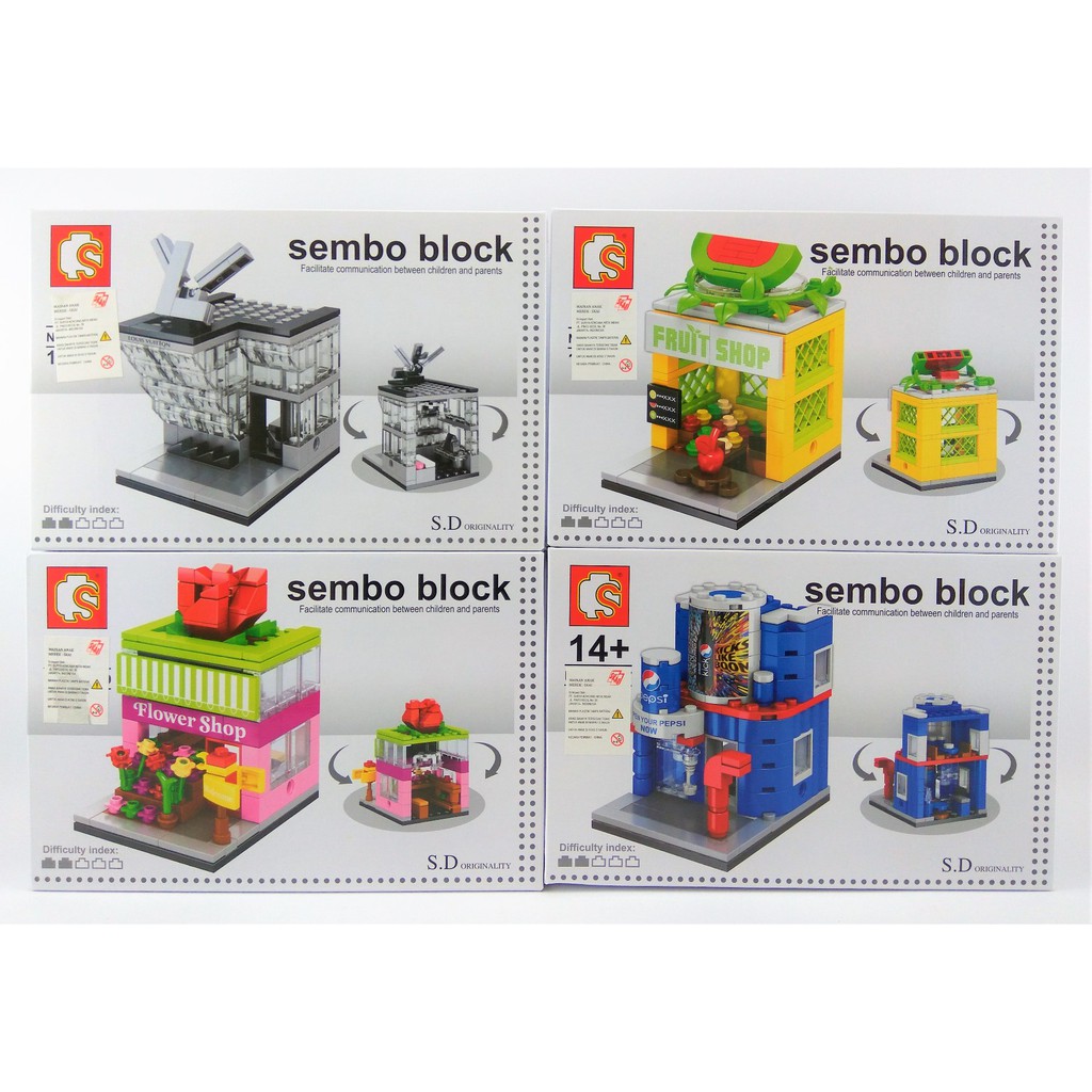 Jual Sembo Block Set SD6026-6029 | Shopee Indonesia