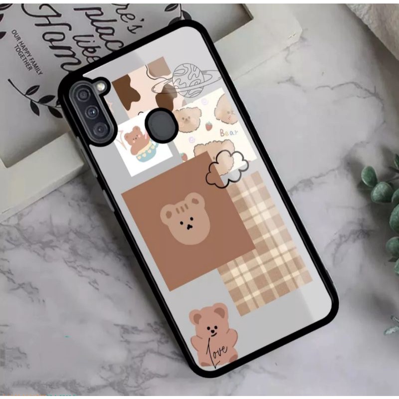 SHOWCASE CASE SAMSUNG GALAXY A11/M11 DESIGN AESTHETIC GAMBAR LUCU SERIES