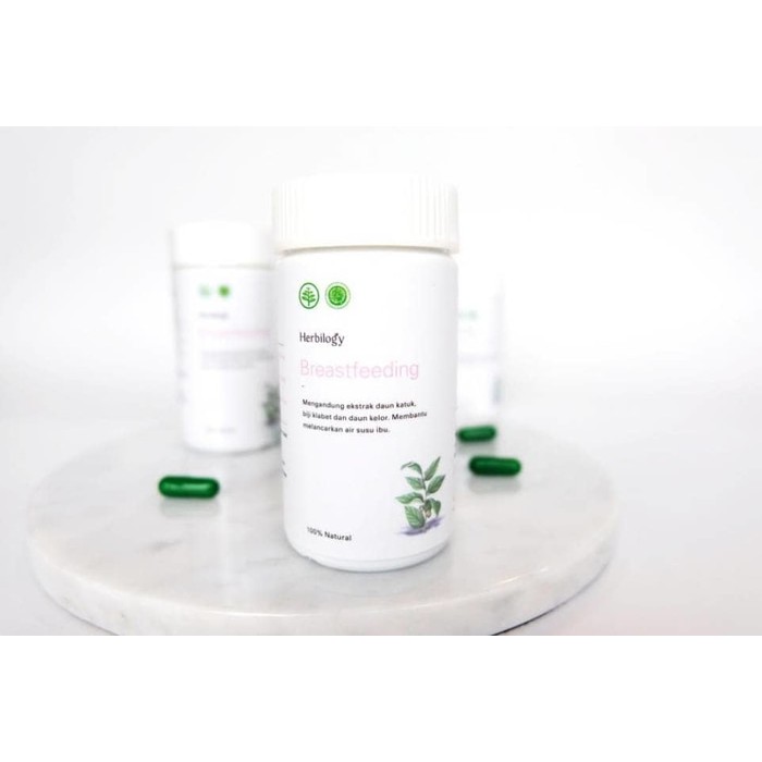 Jual Herbilogy Breastfeeding Capsule booster asi dg fenugreek