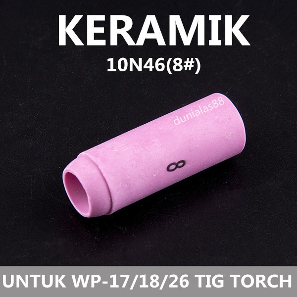 Jual 10PCS Keramik No.6 No.7 No.8 10N48 10N47 10N46 Ceramic Tig Argon ...