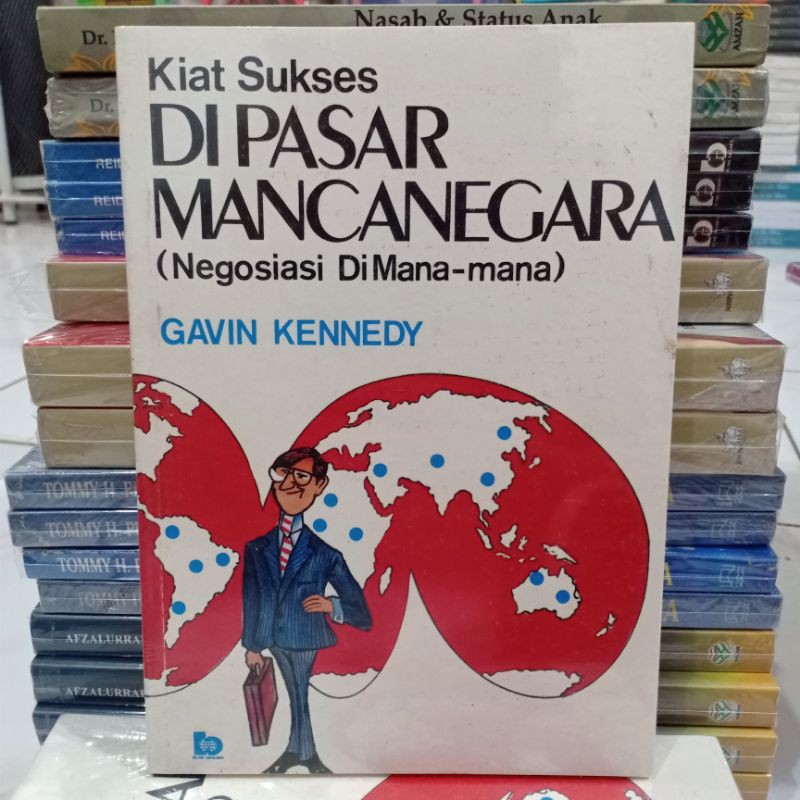 Jual ORIGINAL ANTIK BUKU KIAT SUKSES DI PASAR MANCANEGARA Negosiasi ...