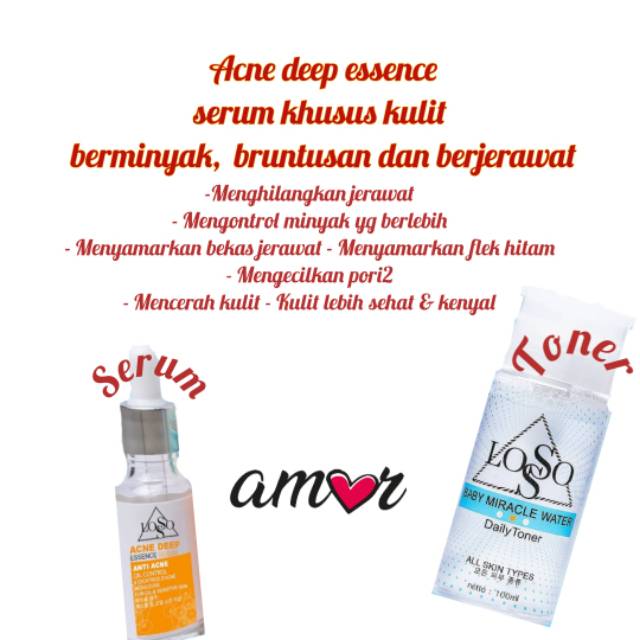 Jual Serum Kulit berjerawat - serum korea (Serum+toner) | Shopee Indonesia