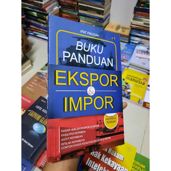Jual Buku Panduan Ekspor Impor Shopee Indonesia