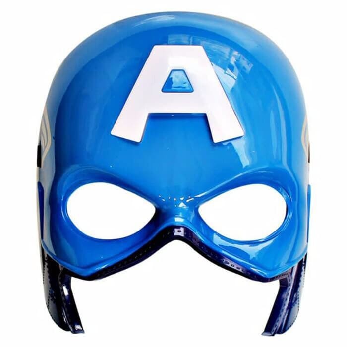 Jual Topeng LED Kapten Amerika Captain America Mask Lampu Nyala ...