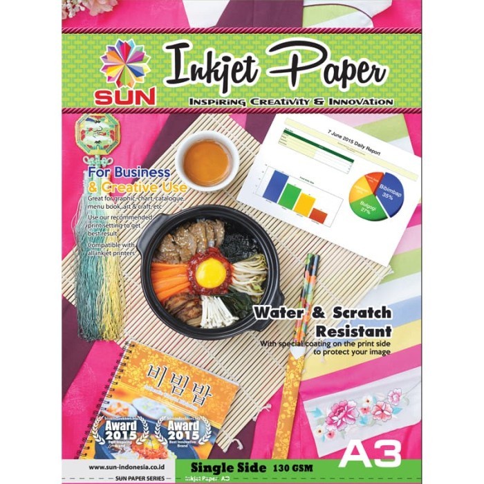 Jual Kertas Inkjet A3 - SUN Next Generation Inkjet Paper A3 (Doff ...