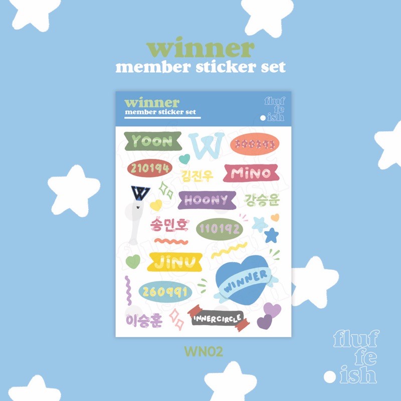 Jual WINNER Sticker Set | Shopee Indonesia