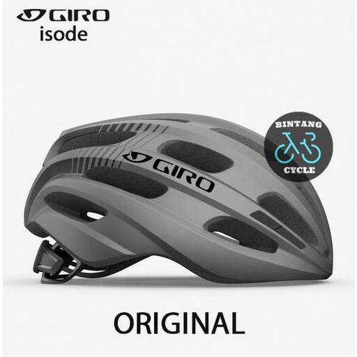 Jual Giro Isode Helmet Matte Titanium Helm Sepeda Roadbike Shopee